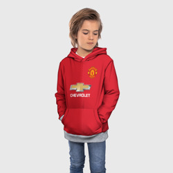 Детская толстовка 3D Манчестер Юнайтед форма - фото 2