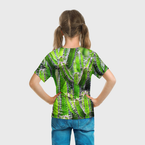 Детская футболка 3D Кактус, цвет 3D печать - фото 6