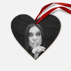 Деревянная игрушка Сердце Ozzy Osbourne