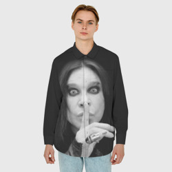 Мужская рубашка oversize 3D Ozzy Osbourne - фото 2