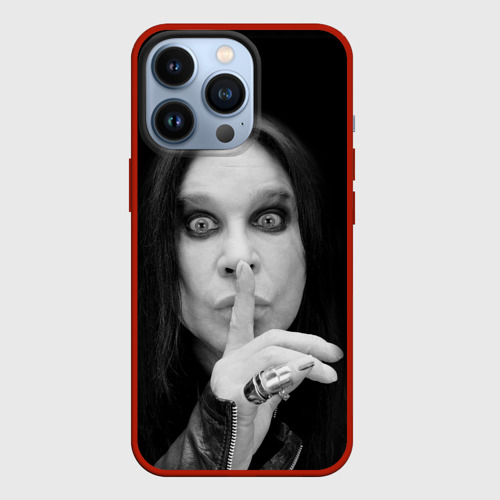 Чехол для iPhone 13 Pro Ozzy Osbourne, цвет красный