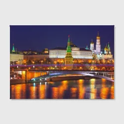 Холст прямоугольный Москва Кремль - фото 2