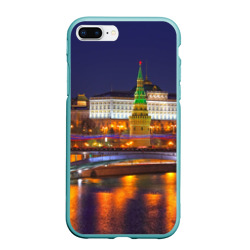 Чехол для iPhone 7Plus/8 Plus матовый Москва Кремль