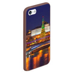 Чехол для iPhone 5/5S матовый Москва Кремль - фото 2