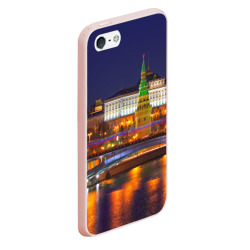 Чехол для iPhone 5/5S матовый Москва Кремль - фото 2