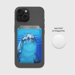 Картхолдер Magsafe магнитный Дельфин - фото 2