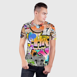 Мужская футболка 3D Slim Пикассо из будущего - фото 2
