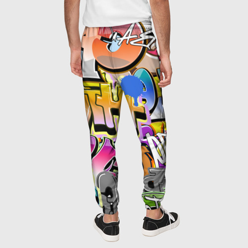 Мужские брюки 3D Пикассо из будущего, цвет 3D печать - фото 5
