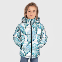 Зимняя куртка для мальчиков 3D Листья - фото 2