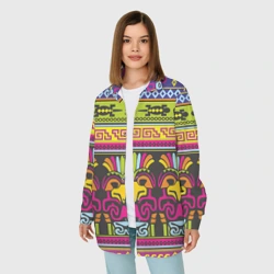 Женская рубашка oversize 3D Мексика - фото 2