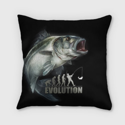 Подушка 3D Эволюция - рыбалка