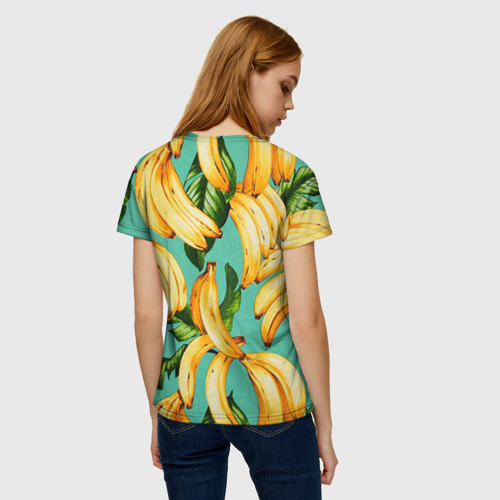 Женская футболка 3D Банан, цвет 3D печать - фото 4