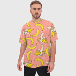 Мужская футболка oversize 3D Банан 1 - фото 2