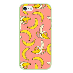 Чехол для iPhone 5/5S матовый Банан 1