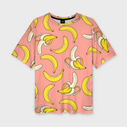 Женская футболка oversize 3D Банан 1