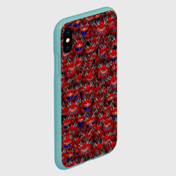 Чехол для iPhone XS Max матовый Какодемоны pixel-art - фото 2