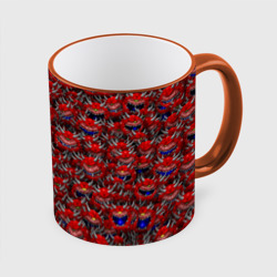 Кружка с полной запечаткой Какодемоны pixel-art