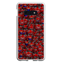 Чехол для Samsung S10E Какодемоны pixel-art