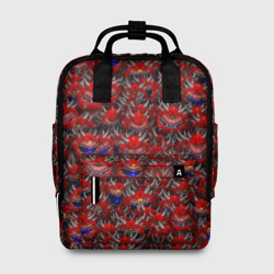 Женский рюкзак 3D Какодемоны pixel-art