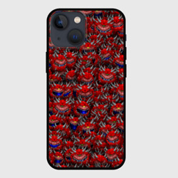 Чехол для iPhone 13 mini Какодемоны pixel-art