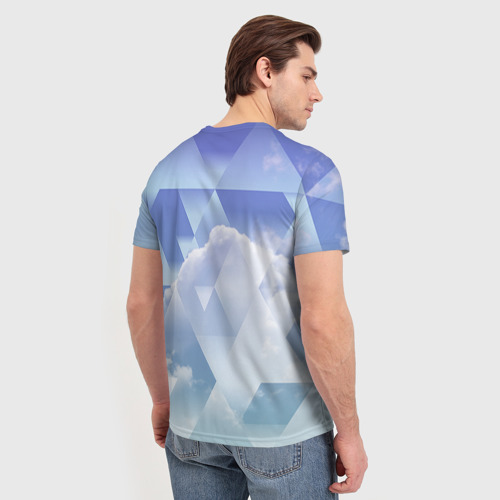 Мужская футболка 3D Геометрия 5 - фото 4