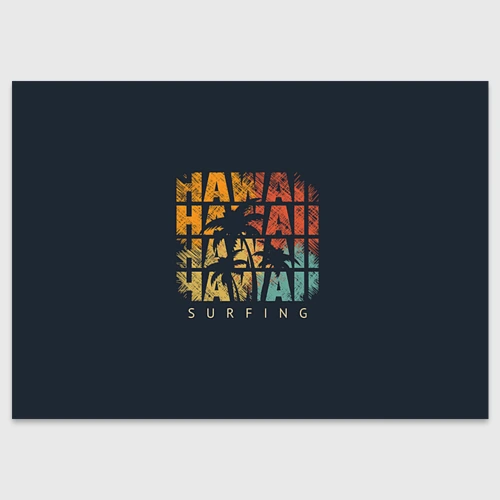 Поздравительная открытка Hawaii