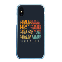 Чехол для iPhone XS Max матовый Hawaii