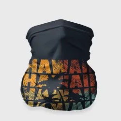 Бандана-труба 3D Hawaii