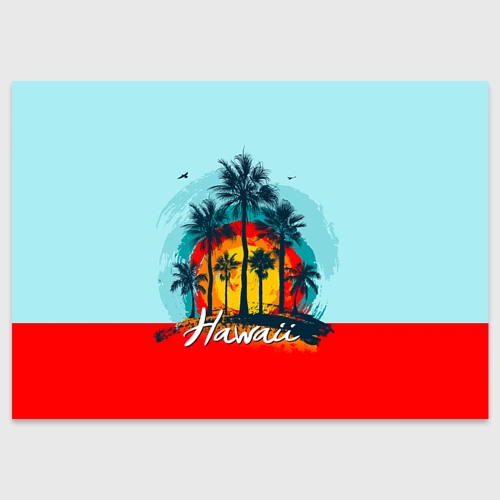 Поздравительная открытка Hawaii 6