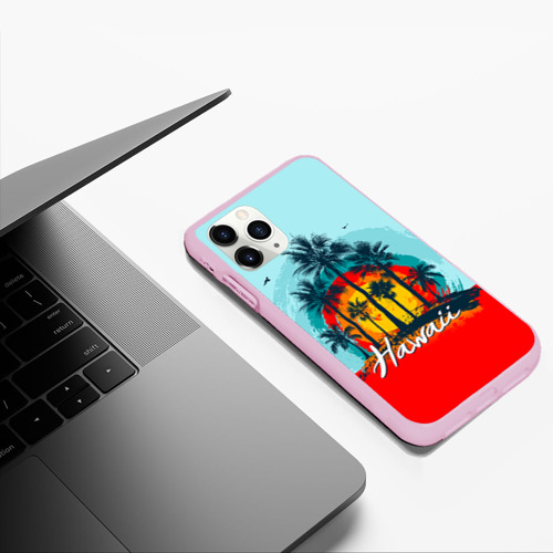 Чехол для iPhone 11 Pro Max матовый Hawaii 6 - фото 5