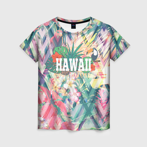 Женская футболка 3D HAWAII 5
