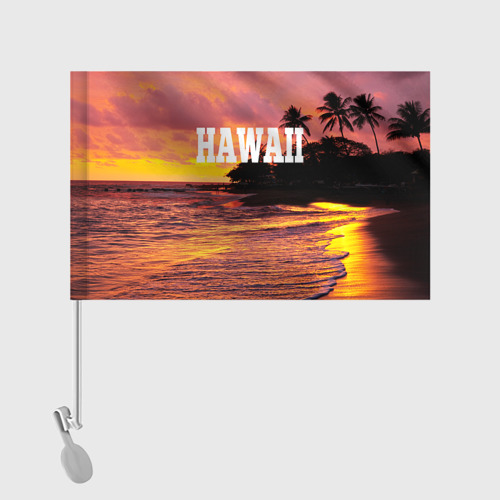 Флаг для автомобиля HAWAII 2 - фото 2