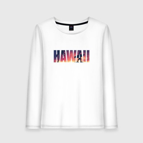 Женский лонгслив хлопок HAWAII 9