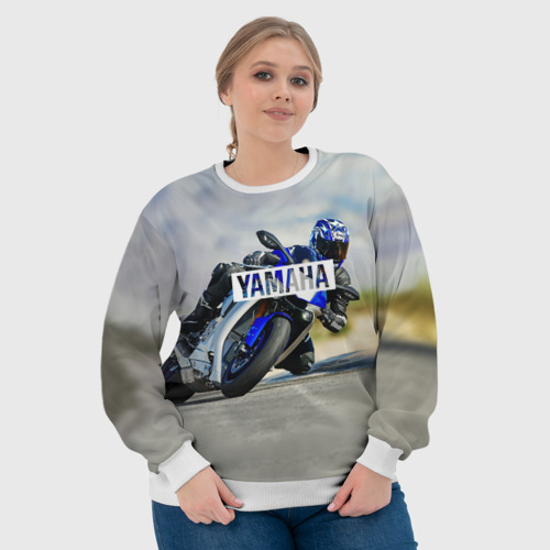 Женский свитшот 3D Yamaha 5 - фото 6