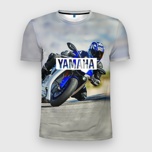 Мужская футболка 3D Slim Yamaha 5, цвет 3D печать