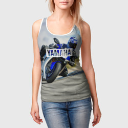 Женская майка 3D Yamaha 5 - фото 2