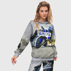 Женский костюм с толстовкой 3D Yamaha 5 - фото 2