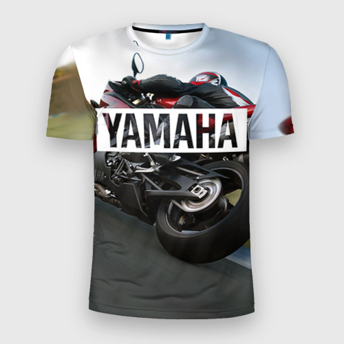 Мужская футболка 3D Slim Yamaha 4, цвет 3D печать