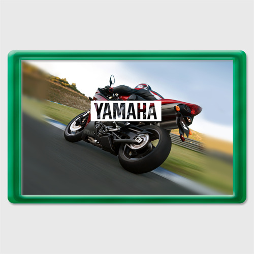 Магнит 45*70 Yamaha 4, цвет зеленый