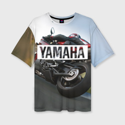 Женская футболка oversize 3D Yamaha 4