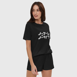Женская пижама с шортиками хлопок Нет игры, нет жизни - фото 2