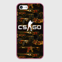 Чехол для iPhone 5/5S матовый Counter-Strike Global Offensive
