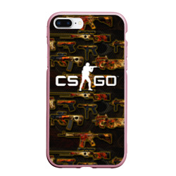 Чехол для iPhone 7Plus/8 Plus матовый Counter-Strike Global Offensive