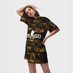 Платье-футболка 3D Counter-Strike Global Offensive - фото 2