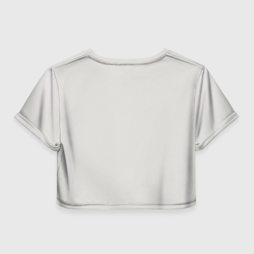 Женская футболка Crop-top 3D Kendrick Lamar, цвет 3D печать - фото 2