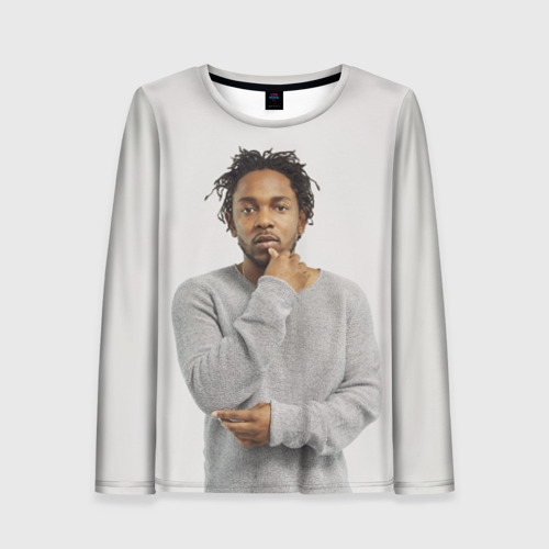 Женский лонгслив 3D Kendrick Lamar