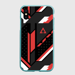 Чехол для iPhone XS Max матовый CSGO Cyrex Pattern