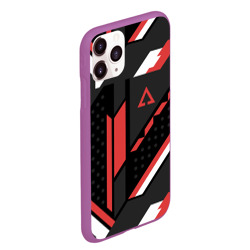 Чехол для iPhone 11 Pro Max матовый CSGO Cyrex Pattern - фото 2