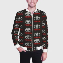 Мужской бомбер 3D Toyota - фото 2