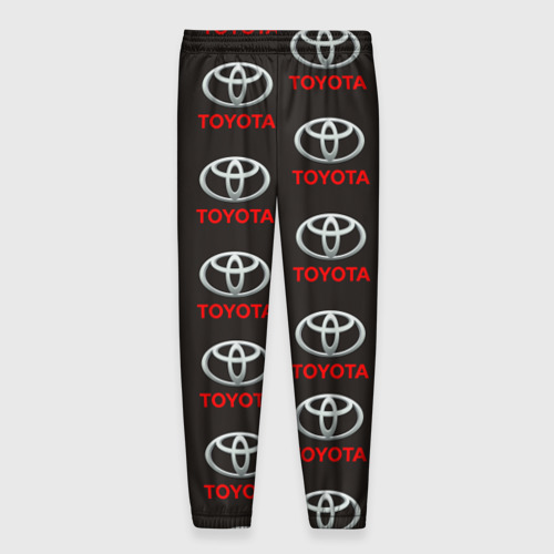 Мужские брюки 3D Toyota, цвет 3D печать - фото 2